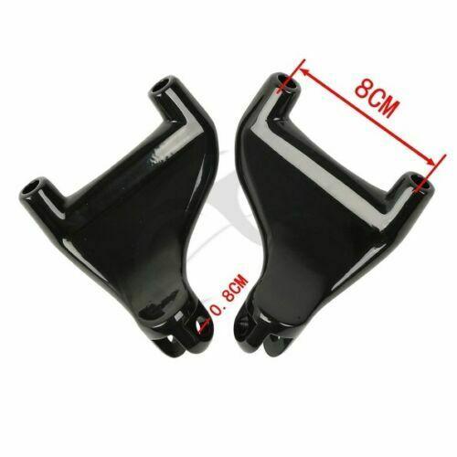 Black Passenger Foot Pegs Rest Mount Kit Fit For Harley 1200 XL Sportster 04-13 - Moto Life Products