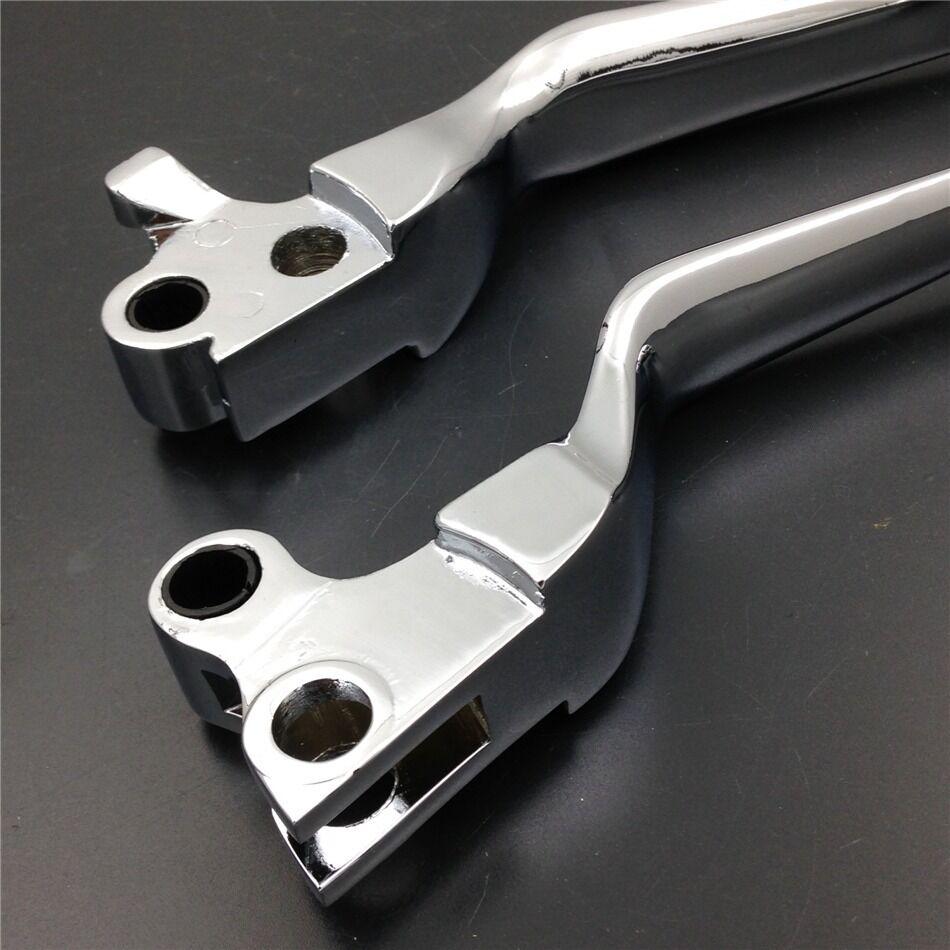 Brake Clutch Lever Fit For Harley Davidson Xl Sportster 883 1200 Softail Chromed - Moto Life Products