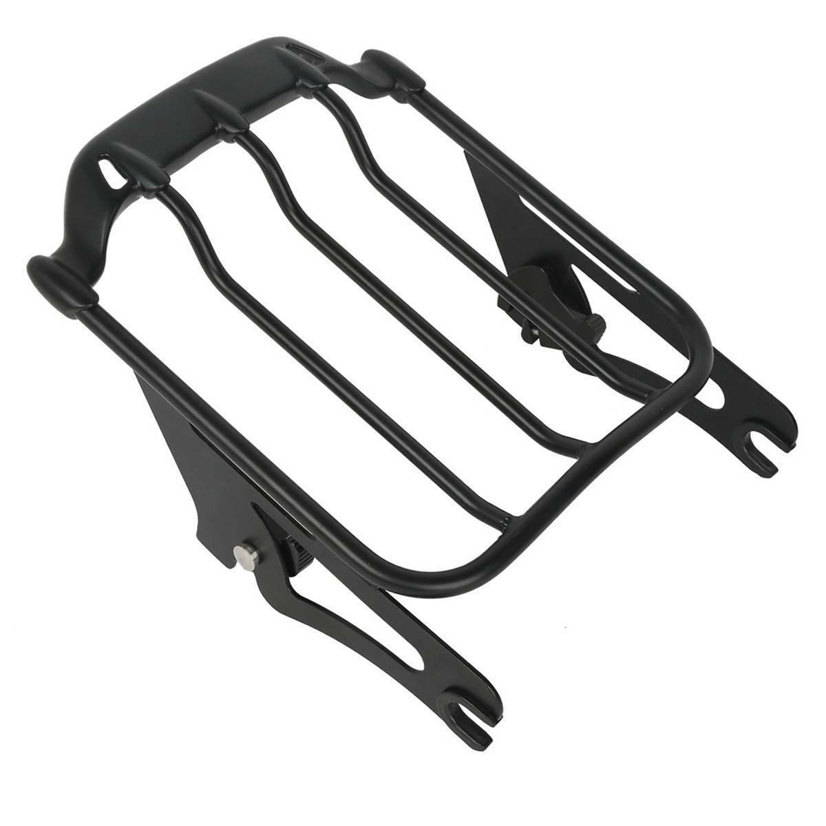 Sissy Bar Backrest Luggage Rack Docking Fit For Harley Touring Air Wing 14-22 - Moto Life Products