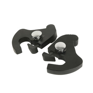 Black Sissy Bar Luggage Rack Docking Latch Clip Kits For Harley Touring Softail - Moto Life Products