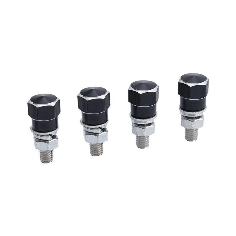 4PCS Hex License Plate Frame Bolts Fit For Harley Touring Street Glide Softail - Moto Life Products