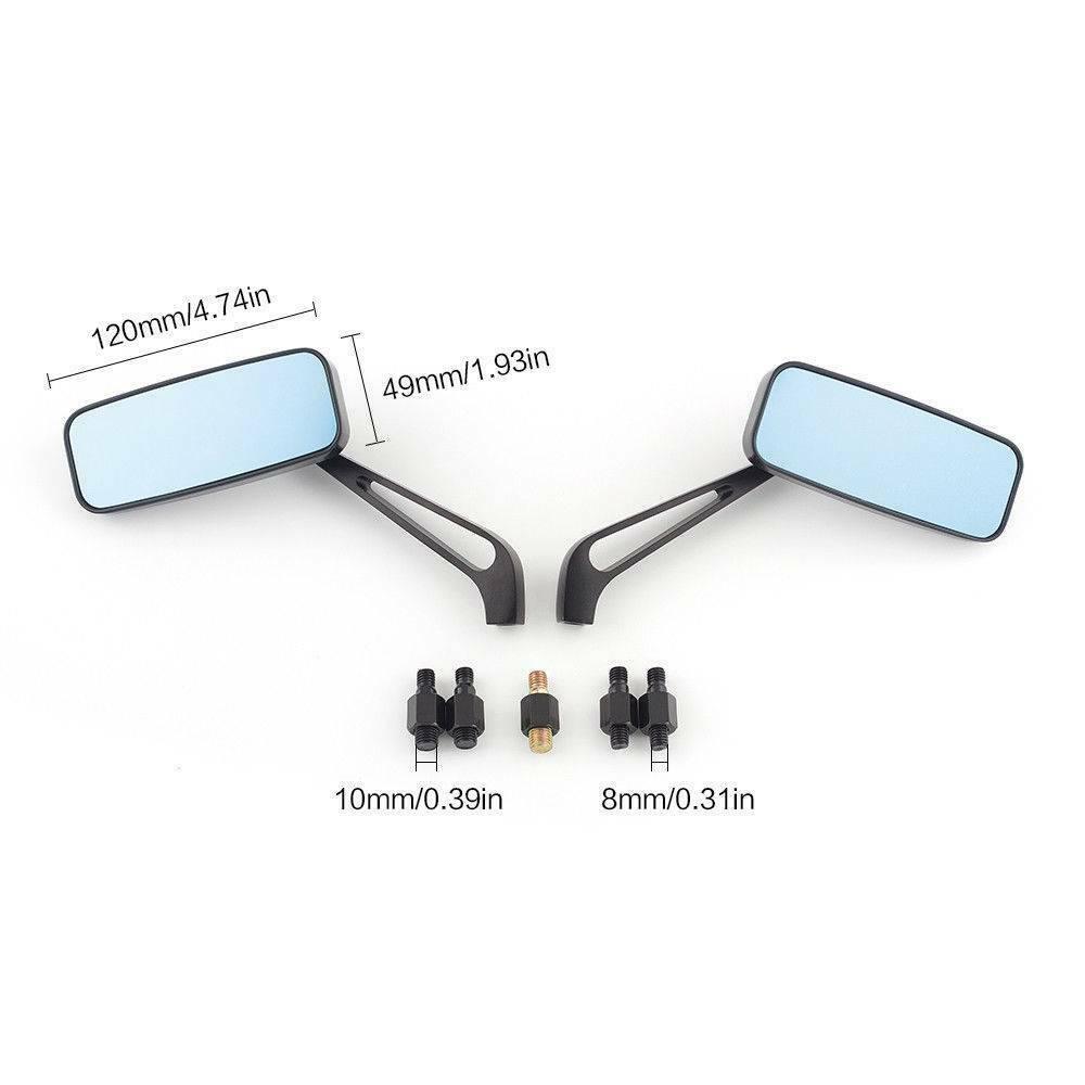 Motorcycle Mirrors 10mm 8mm Universal Side Mirror Rear View Convex Black Retrovisor  Moto For R1200GS S1000XR S1000R G310 2024 from motorlike, $58.88