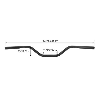 5'' Rise Bar Ape Hanger Handlebar 1" 25mm Fit For Harley Sportster XL883 1200 US - Moto Life Products