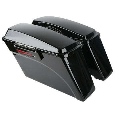 Hard Saddle Bags Saddlebag Fit For Harley Touring Road Glide Ultra Limited 94-13 - Moto Life Products