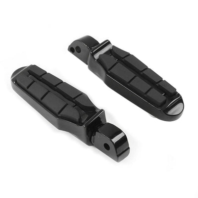 Pair Black Rear Footpegs Foot Rest Fit For Harley FXBB Street Bob 107 2018-2020 - Moto Life Products