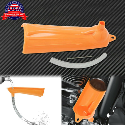 Transmission Crankcase Fill Oil Catcher Drain Drip-Free Funnel Fit For Harley - Moto Life Products