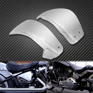 Chrome Battery Side Cover Faring Fit For Harley Softail Slim Fat Bob 2018-2021 - Moto Life Products