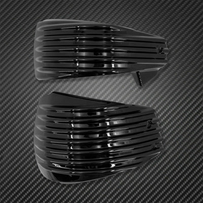 Black Streak Battery Side Cover Faring Fit For Harley Softail Fat Bob 2018-2021 - Moto Life Products