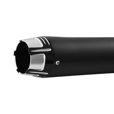 CNC Dual Exhaust Mufflers Fit For Harley Touring Street Road Glide King 17-19 18 - Moto Life Products