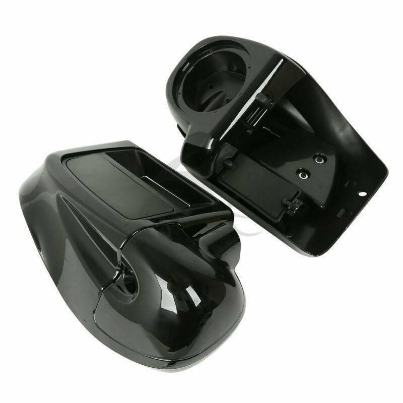 Lower Vented Fairing Glove Box Speaker Pods For Harley Touring Road King 14-Up - Moto Life Products
