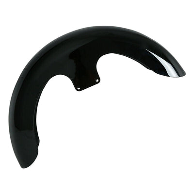 Painted Black 23" Wrap Front Fender Fit For Harley Touring Road King Glide 97-13 - Moto Life Products