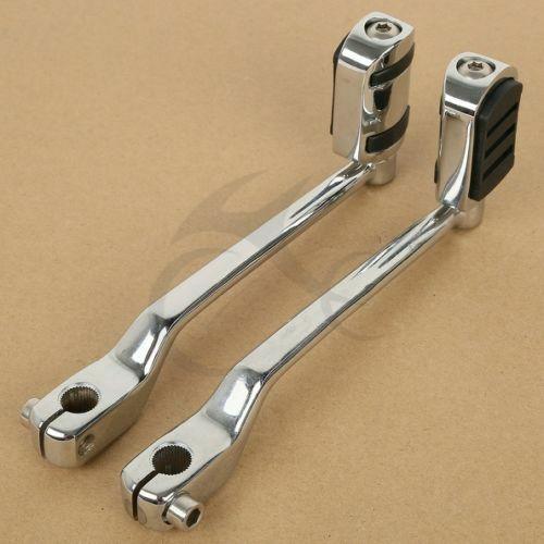 Chrome Front Rear Heel Shifter Lever Pegs Fit For Harley Road Glide 1988-2021 19 - Moto Life Products