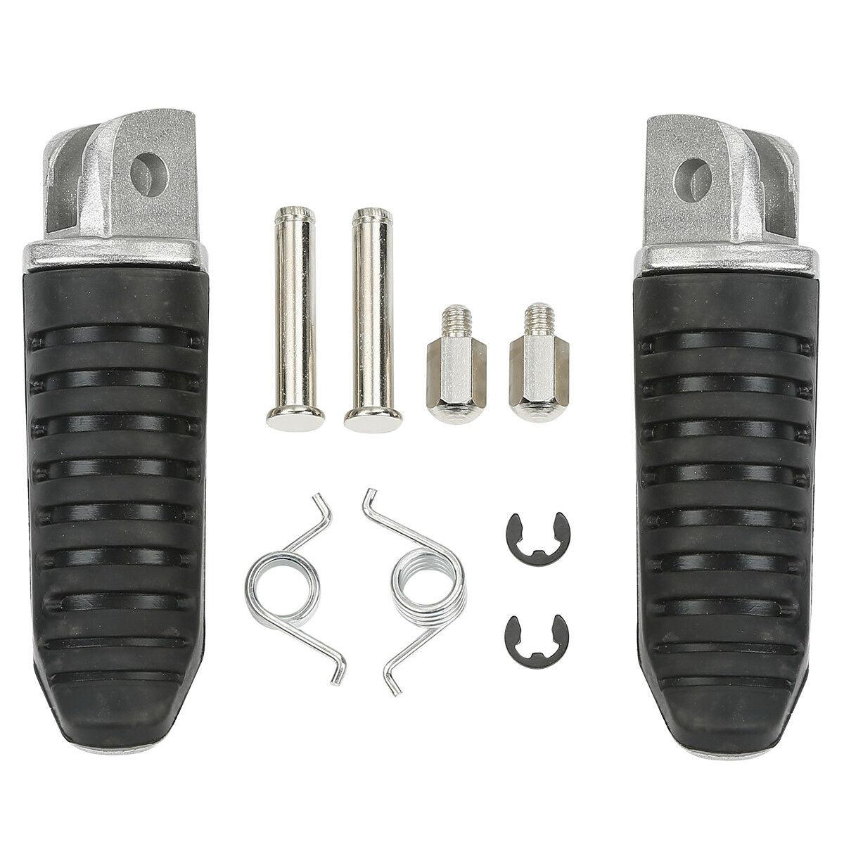 Front Footrests Foot pegs Fit For Suzuki GSX1300R Hayabusa V-Strom 650 - Moto Life Products