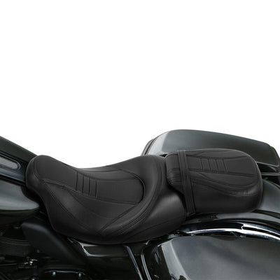 Driver Passenger Seat Fit For Harley CVO Touring Road Glide FLTR 2009-2022 2020 - Moto Life Products