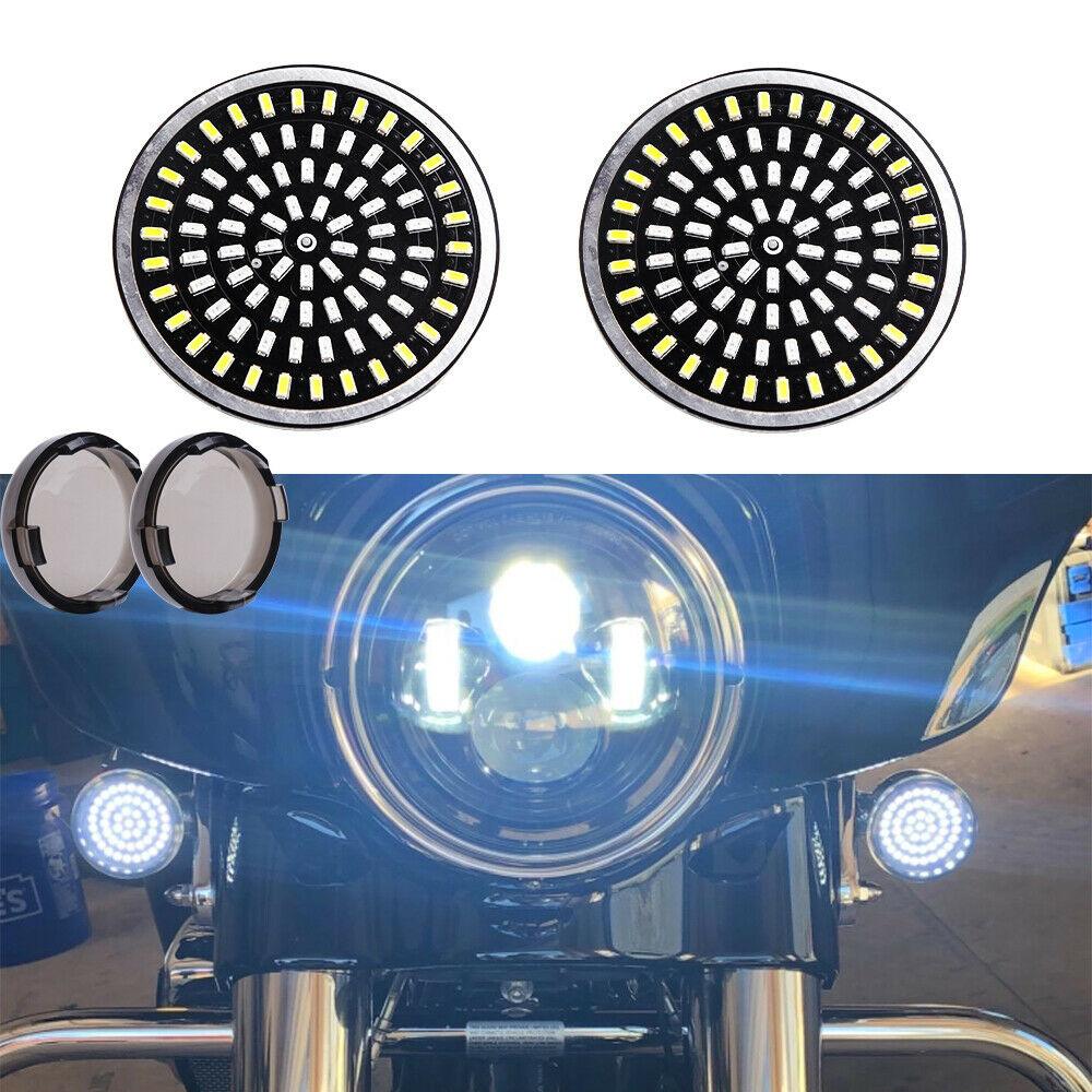 Motorcycle 2" 1157 Turn Signals Blinker Light LED SMD Bulb For Harley Davidson - Moto Life Products