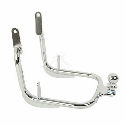 Chrome Trailer Hitch Tow Fit For Harley Touring Electra Street Glide 2009-2013 - Moto Life Products
