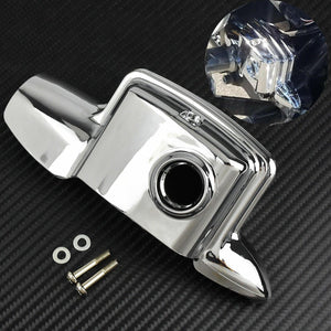 Chrome Rear Brake Master Cylinder Cover Fit For Harley Touring Glide 2008-2021 - Moto Life Products