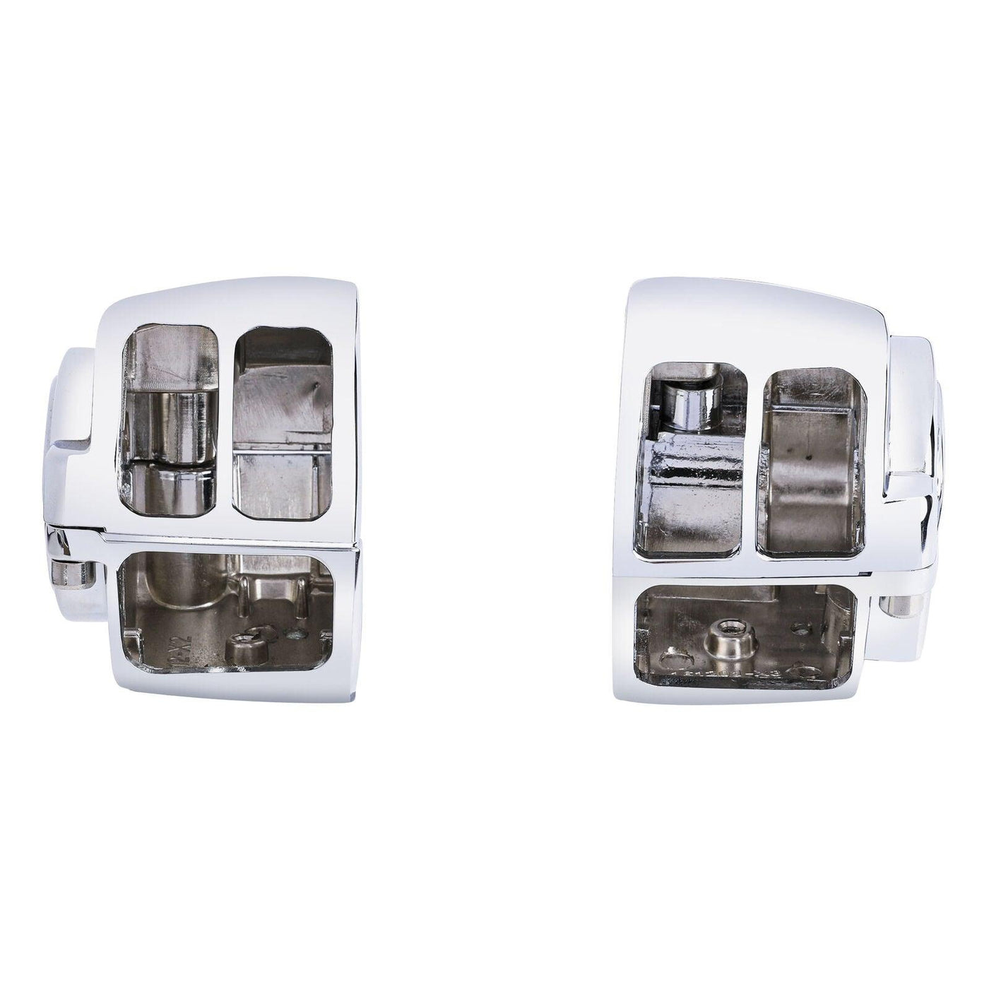 Chrome Switch Housings Cover Kit Fit For Harley Touring Sportster 883 96-06 1997 - Moto Life Products