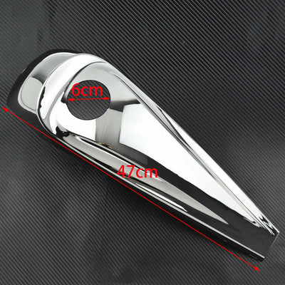 Chrome Dash Fuel Console Cover + Gas Tank Cap Screw Fit For Harley Touring 08-20 - Moto Life Products