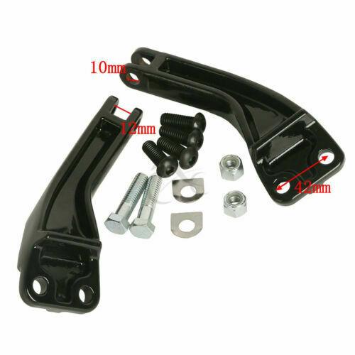Rear Passenger Foot Pegs Mount Support Bracket For Harley Dyna Street Bob 07-17 - Moto Life Products