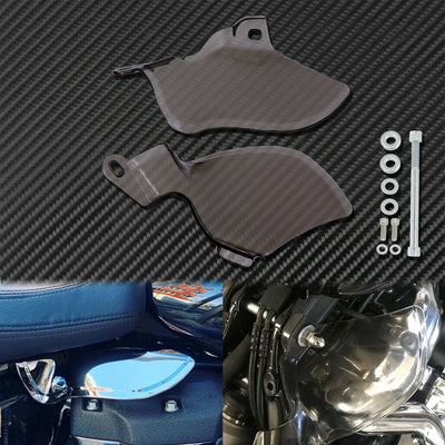 Smoke Saddle Heat Shield Air Deflectors Fit For Harley Softail Slim 2018-2021 - Moto Life Products