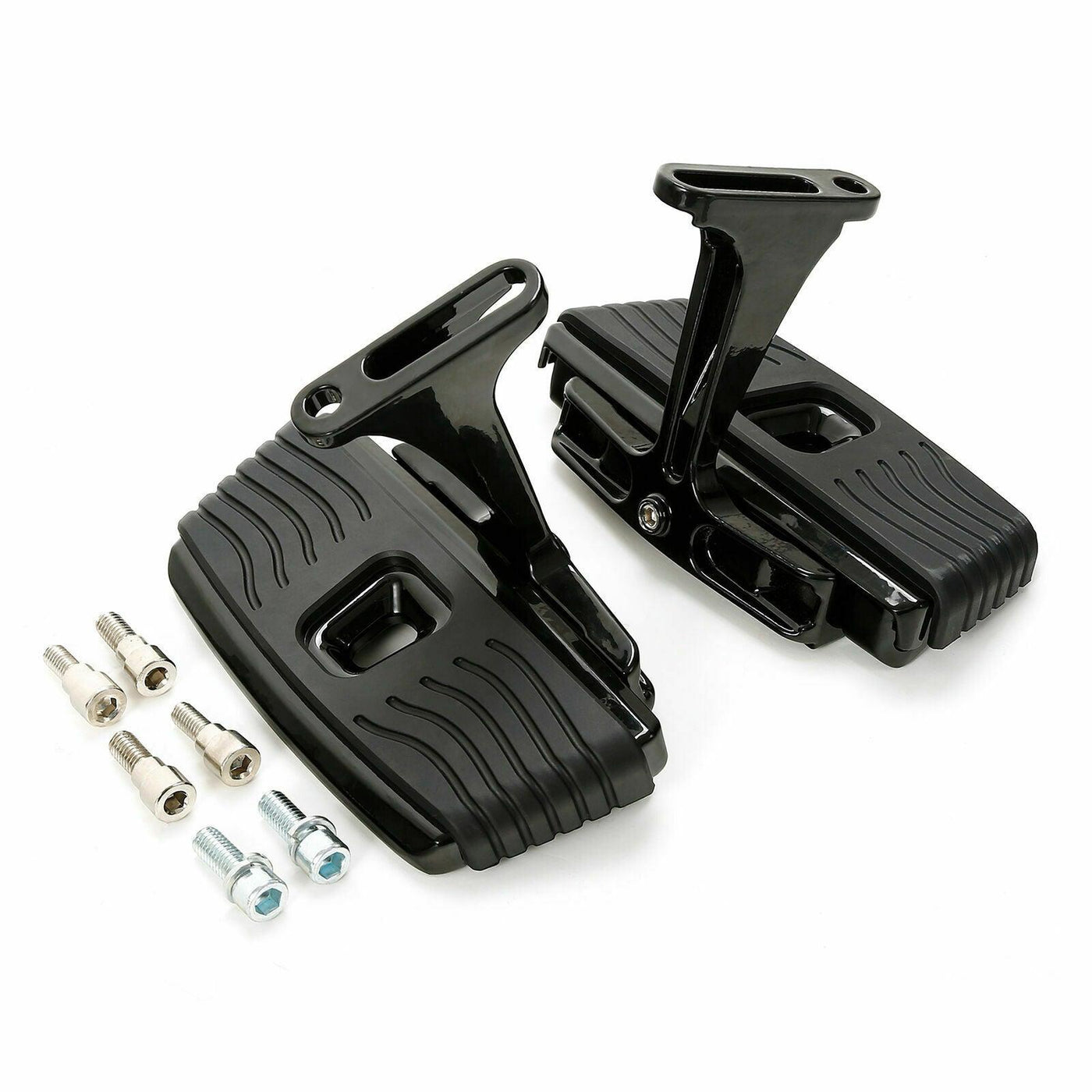 Driver Passenger Floorboard Fit For Harley Touring Road Glide Street Glide 93-22 - Moto Life Products