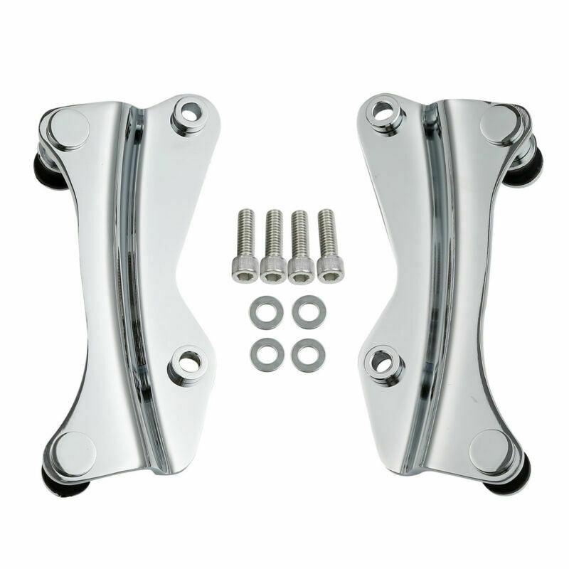 Chrome Stealth Luggage Rack Docking Hardware Fit For Harley Street Glide  14-22 - Moto Life Products