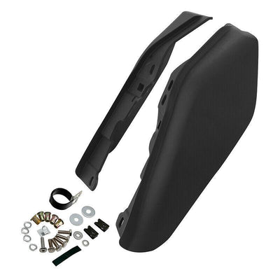 Matte Black Mid-Frame Air Deflectors Fit For Harley Touring Electra Glide 17-22 - Moto Life Products