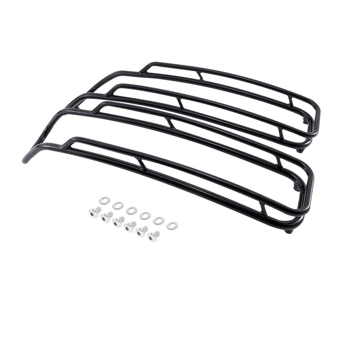 Saddlebags Lid Top Rail Guards Fit For Harley Touring Road King Glide 2014-2021 - Moto Life Products