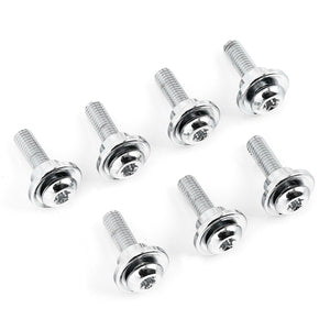 Chrome Front Disk Brake Rotor Bolts Fit For Harley Touring Electra Glide 2009-Up - Moto Life Products