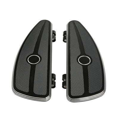 Burst Rider Footboard Kit Fit For Harley Touring Road King Glide 86-18 FLD 12-16 - Moto Life Products