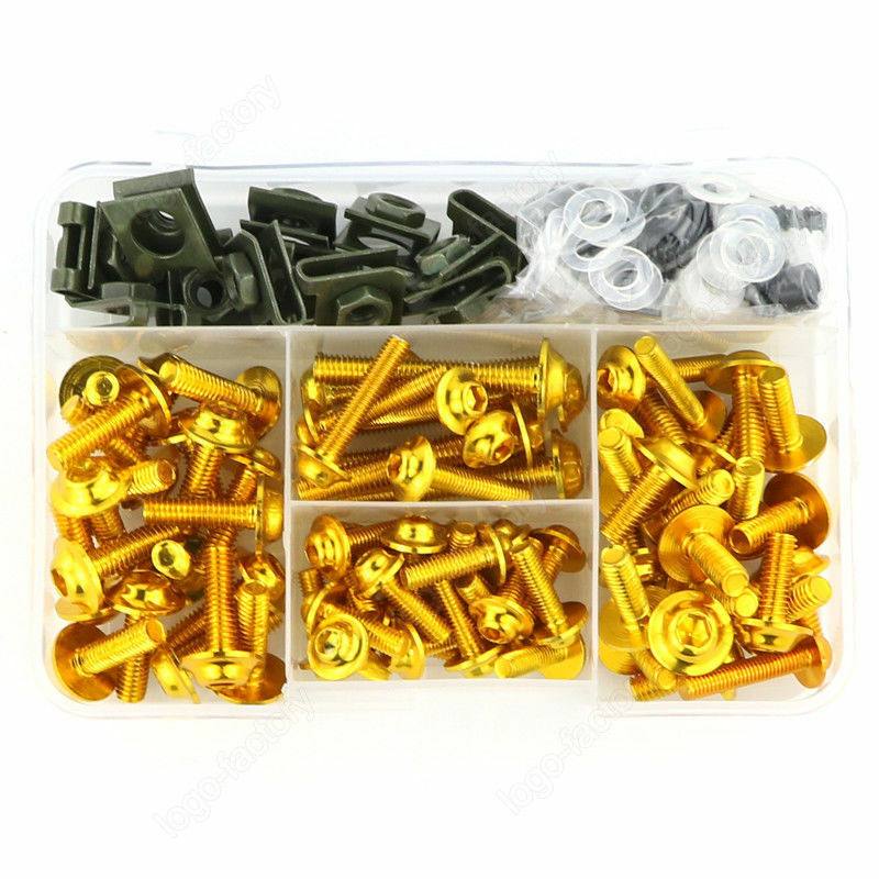 Fit For Suzuki GSX1300R SV650 GSXR600 GSXR750 Complete Fairing Screws Bolts Kit - Moto Life Products