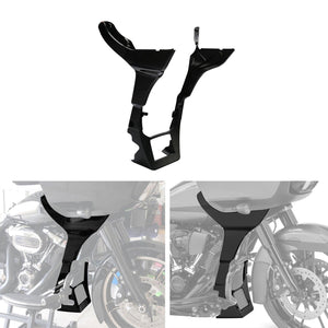 Black Fairing Spoilers Cover Fit For Harley Road Glide Special FLTRXS 17-22 19 - Moto Life Products