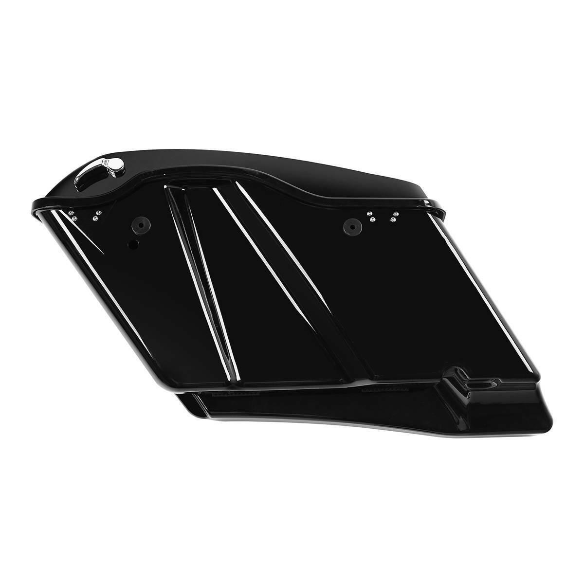 4" Stretched Hard Saddlebag Fit For Harley Touring Electra Road Glide King 14-22 - Moto Life Products