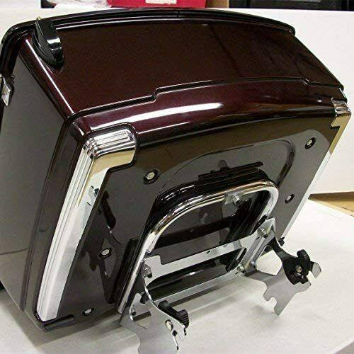 Detachable Two-Up Tour Pack Mount Luggage Rack +Docking For 97-08 Harley Touring - Moto Life Products