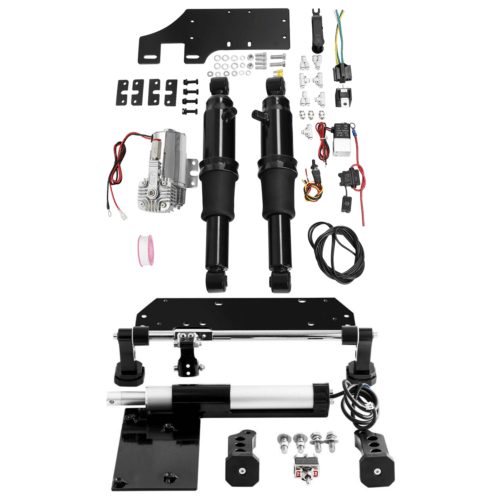 Electric Center Stand/Air Ride Suspension Fit For Harley Street Road Glide 17-20 - Moto Life Products